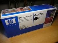 Q6470A Toner black Color Laserjet CP3505 , 3600, 3800